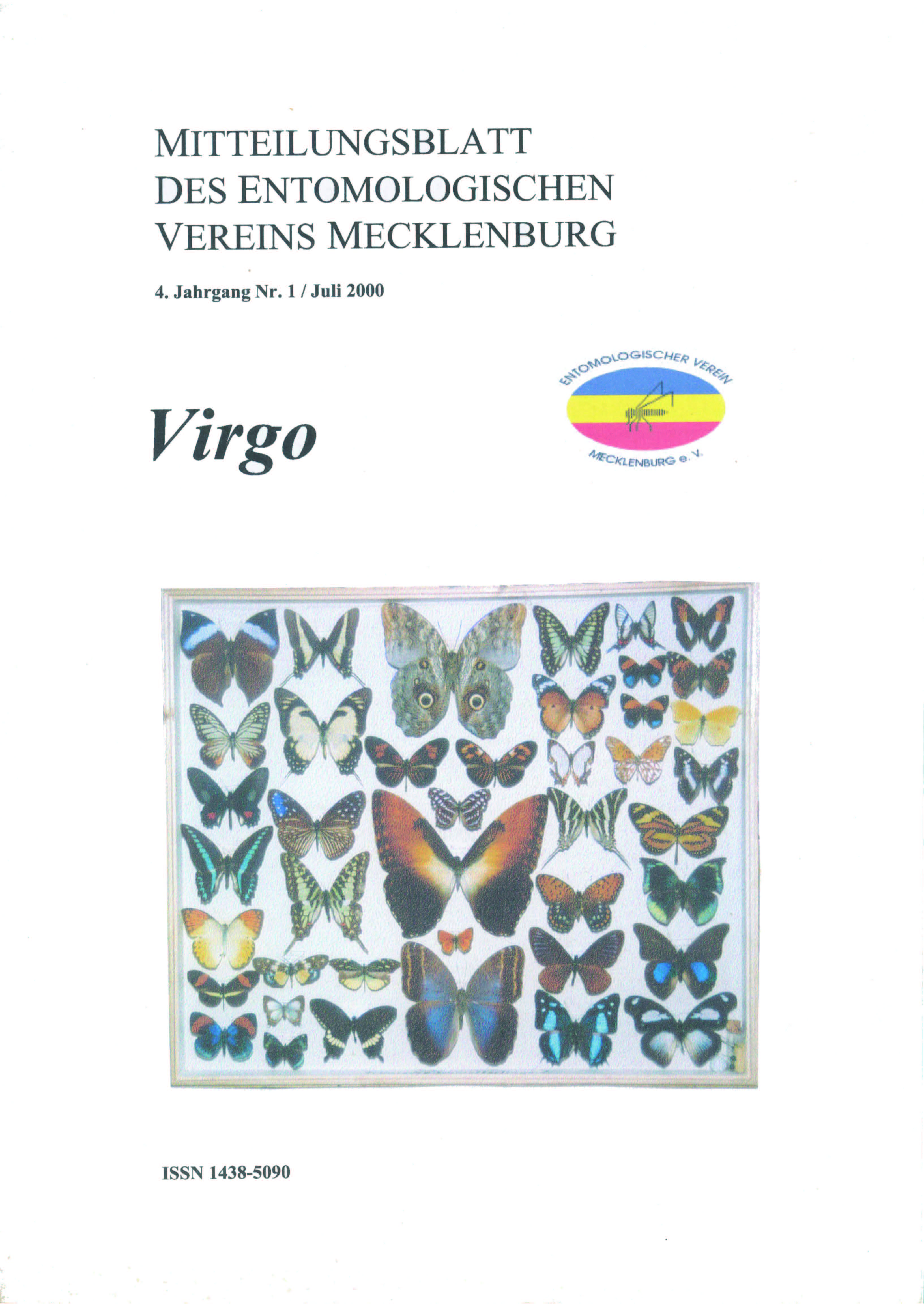 Icon of Virgo 04 2000 Titelblatt